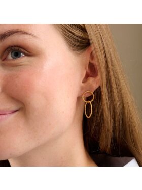 Pernille Corydon øreringe guld - Øreringe - Pernille Corydon