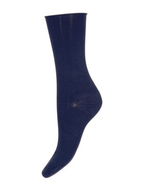 Decoy ankel rulle navy - Strømper & strømpebukser - Decoy