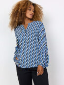 Soyaconcept  - Soyaconcept bluse blå mix