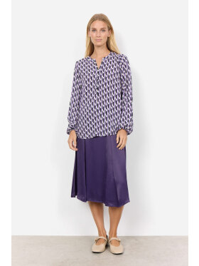 Soyaconcept  - Soyaconcept bluse lilla mix