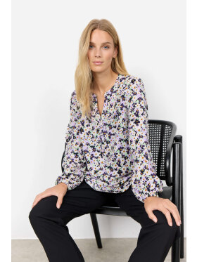 Soyaconcept bluse lilla mix - Dame - Bluser - Soyaconcept 