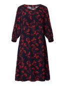 Signature kjole sort/rød - Mellemlange kjoler - Signature