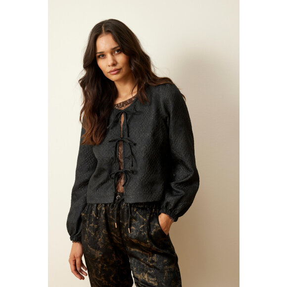 In front jakke sort - Blazer til kvinder - IN FRONT