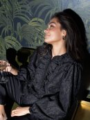 Neo Noir bluse sort - Dame - Bluser - Neo Noir