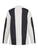 Sisters Point strik sort/creme - Lækre striktrøjer til kvinder - Sisters Point