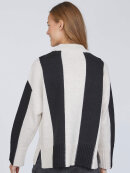 Sisters Point strik sort/creme - Lækre striktrøjer til kvinder - Sisters Point