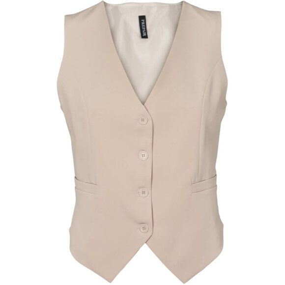 Prepair vest sand - Dame - Veste - PREPAIR