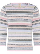 Skovhuus strik rosa stribet - Lækre striktrøjer til kvinder - Skovhuus Skovhuus strik rosa stribet - Lækre striktrøjer til kvinder - Skovhuus