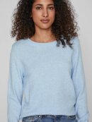 Vila strik lyseblå - Lækre striktrøjer til kvinder - VILA