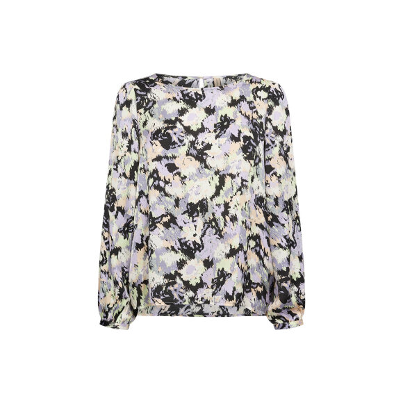 Soyaconcept Bluse lilla mix - Dame - Bluser - Soyaconcept 
