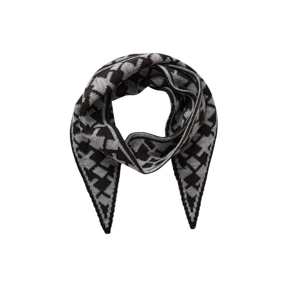 Soyaconcept Tørklæde sort/grå - Tørklæder - Soyaconcept 