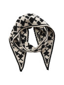 Soyaconcept Tørklæde sort/off - Tørklæder - Soyaconcept 