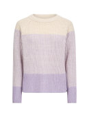 Soyaconcept Strik lys lilla/creme - Lækre striktrøjer til kvinder - Soyaconcept 