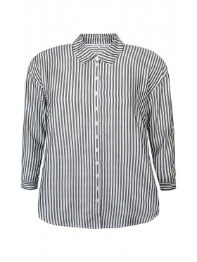 Zhenzi - Zhenzi skjorte grå stribet