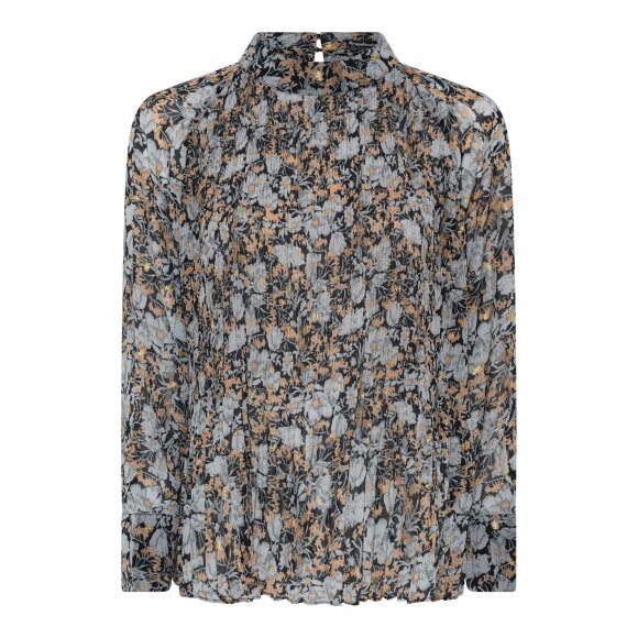 Soulmate bluse blå mix - Dame - Bluser - Soulmate