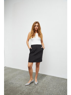 Pulz Nederdel sort - Dame - Nederdele - PULZ Jeans Pulz Nederdel sort - Dame - Nederdele - PULZ Jeans