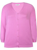 Zhenzi cardigan pink - Overdele til Plus size - Zhenzi