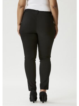 Zhenzi bengalin twist sort - Plus size bukser til kvinder - Zhenzi