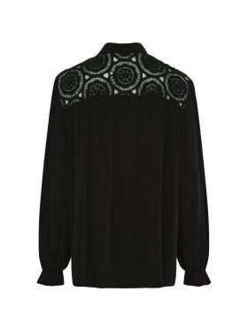 Marta Skjorte Sort - Skjorter til kvinder - MARTA