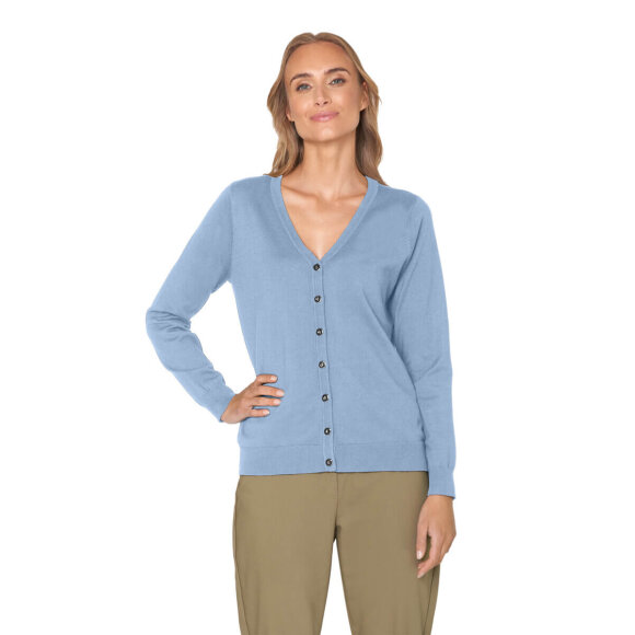 Signature - Signature cardigan lyseblå Signature - Signature cardigan lyseblå