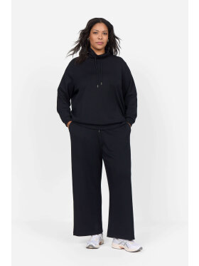 Wasabiconcept Sweatshirt Sort - Overdele til Plus size - Wasabiconcept