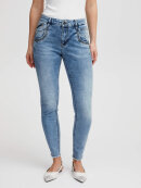 Pulz Jeans Lyseblå Denim - Dame - Jeans - PULZ Jeans