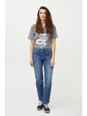 Pulz Jeans Medium Blå - Dame - Jeans - PULZ Jeans