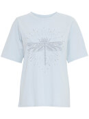 PULZ Jeans - Pulz Jeans t-shirt lyseblå