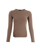 Black Colour Bluse glimmer brun - Dame - Bluser - Black Colour