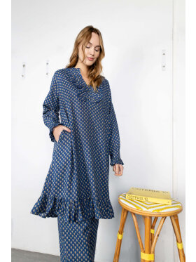 Black Colour Kjole blå - Korte kjoler - Black Colour