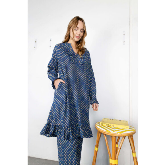 Black Colour Kjole blå - Korte kjoler - Black Colour