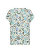 Soyaconcept  - Soyaconcept t-shirt lyseblå/mint