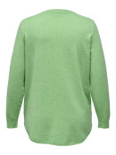 Only Carmakoma strik grøn - Overdele til Plus size - ONLY CarmaKoma