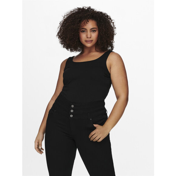 Only Carmakoma Top - Overdele til Plus size - ONLY CarmaKoma