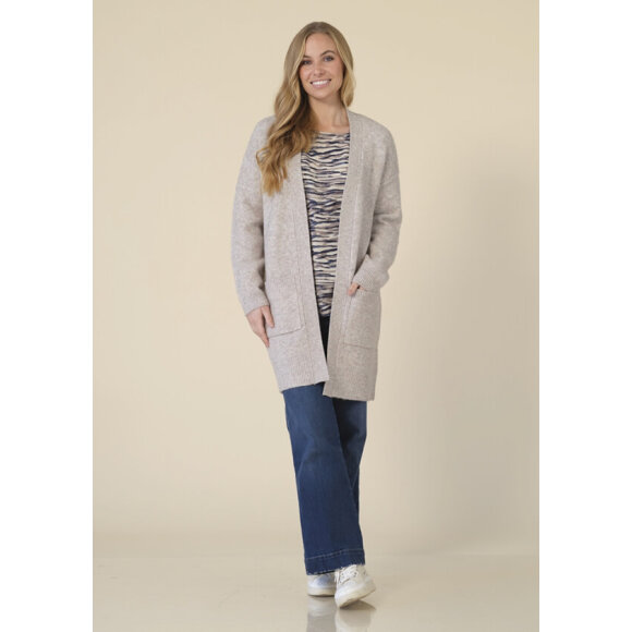 Prepair Cardigan sand/rosa - Dame - Cardigans - PREPAIR