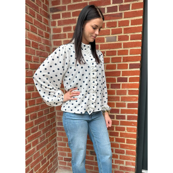 Sisters Point Skjorte Prikket - Skjorter til kvinder - Sisters Point