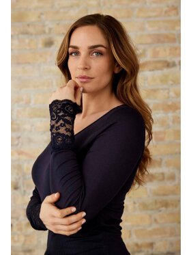 In Front Bluse navy - Dame - Bluser - IN FRONT In Front Bluse navy - Dame - Bluser - IN FRONT