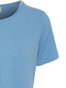FRANSA - Fransa t-shirt blå stribet