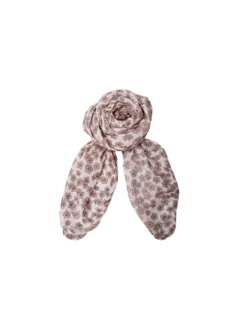 Black Colour Tørklæde rosa blomstret - Tørklæder - Black Colour