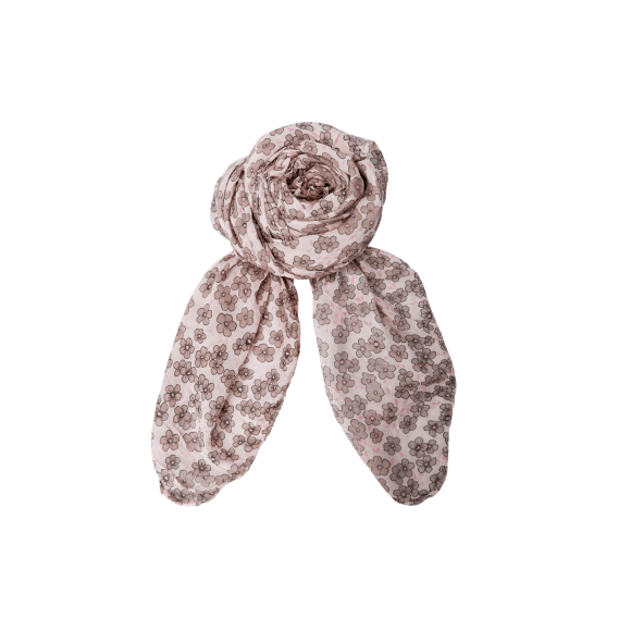 Black Colour Tørklæde rosa blomstret - Tørklæder - Black Colour