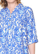 Brandtex Kjole Blå/off - Mellemlange kjoler - Brandtex