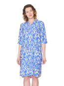 Brandtex Kjole Blå/off - Mellemlange kjoler - Brandtex