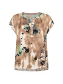 Soyaconcept bluse camel/grøn - Dame - Bluser - Soyaconcept 