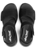 New feet sandaler sort - Dame - Sandaler - New Feet