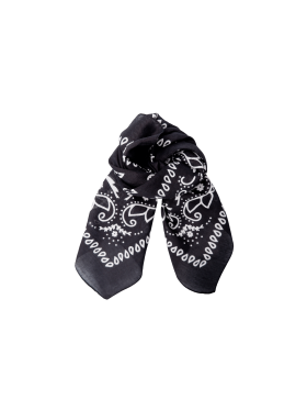 Black Colour Tørklæde sort/hvid - Tørklæder - Black Colour