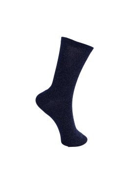 Black Colour - Black Colour Strømper navy glimmer