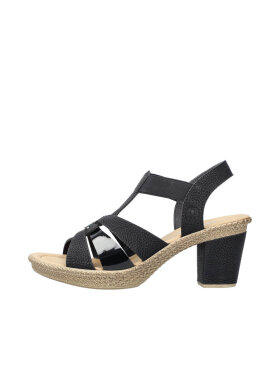 Rieker sandal sort - Dame - Sandaler - Rieker Rieker sandal sort - Dame - Sandaler - Rieker