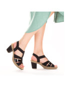 Rieker sandal sort - Dame - Sandaler - Rieker Rieker sandal sort - Dame - Sandaler - Rieker