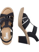 Rieker sandal sort - Dame - Sandaler - Rieker Rieker sandal sort - Dame - Sandaler - Rieker