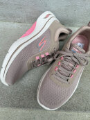 Skechers sneakers taupe/multi - Arch Fit - Sneakers til dame - Skechers